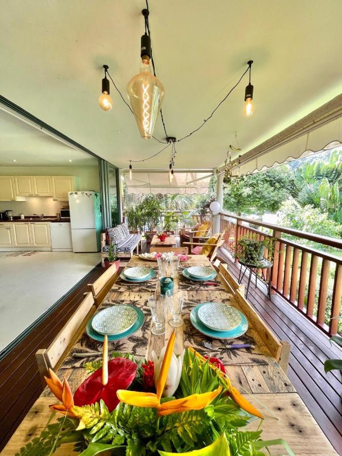 Vaiava Beach Carlton- Tahiti - Beachfront Luxury Residence & Pool - 4 Pers Punaauia  Екстер'єр фото