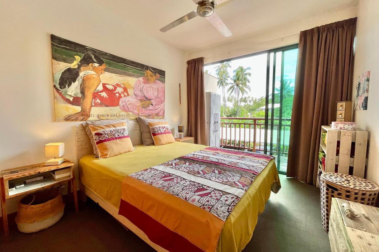 Vaiava Beach Carlton- Tahiti - Beachfront Luxury Residence & Pool - 4 Pers Punaauia  Екстер'єр фото