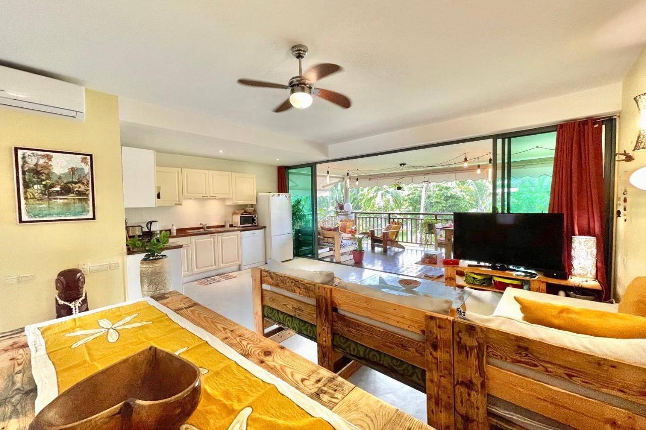 Vaiava Beach Carlton- Tahiti - Beachfront Luxury Residence & Pool - 4 Pers Punaauia  Екстер'єр фото